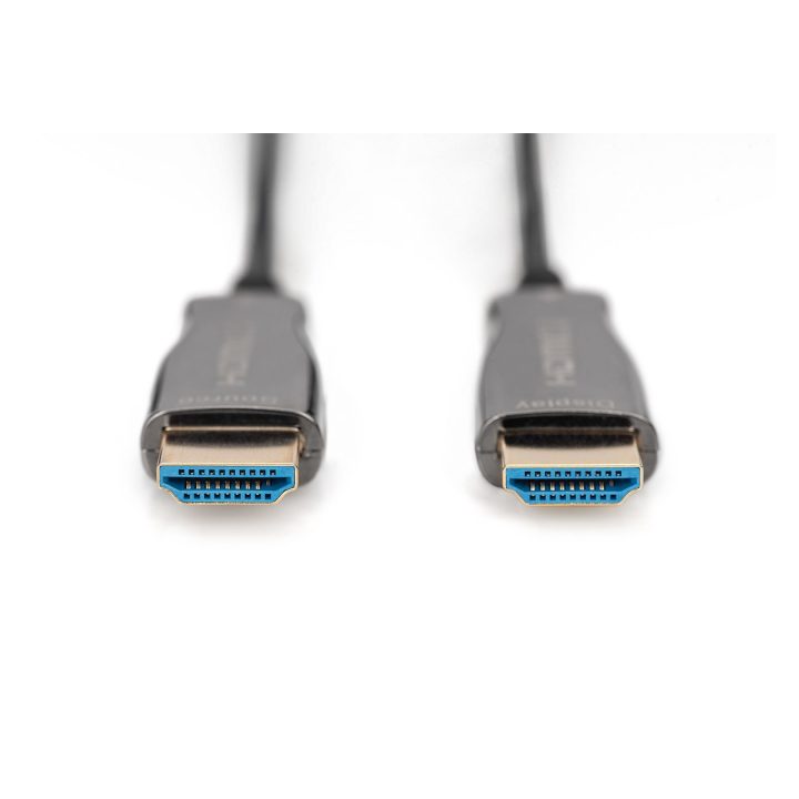 Cavo fibra ottica ibrida Digitus HDMI AOC UHD 4K 10 m