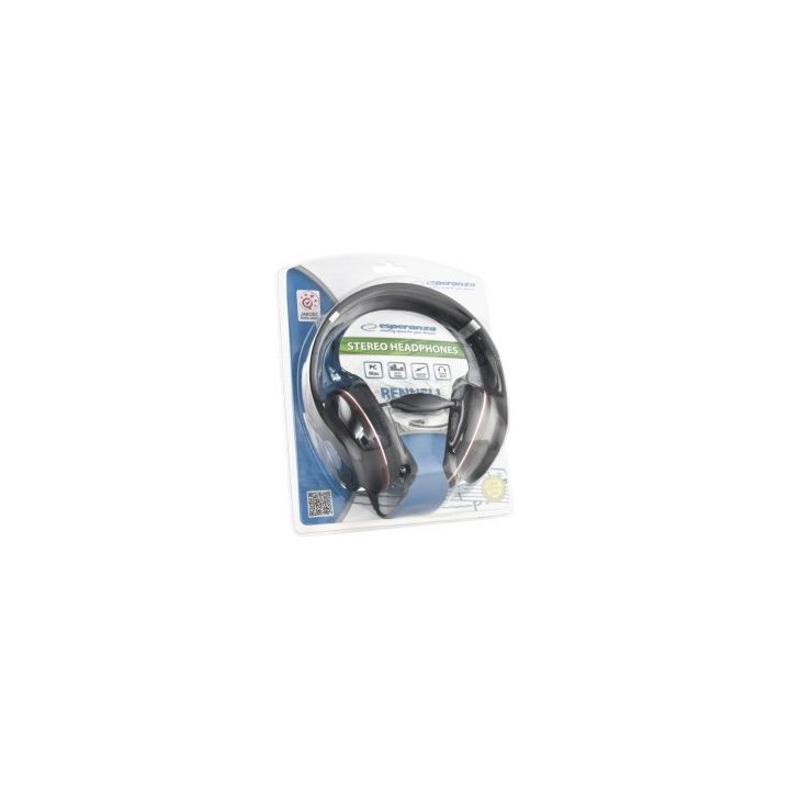 Esperanza EH141K Cuffie/Headset Fascia Black