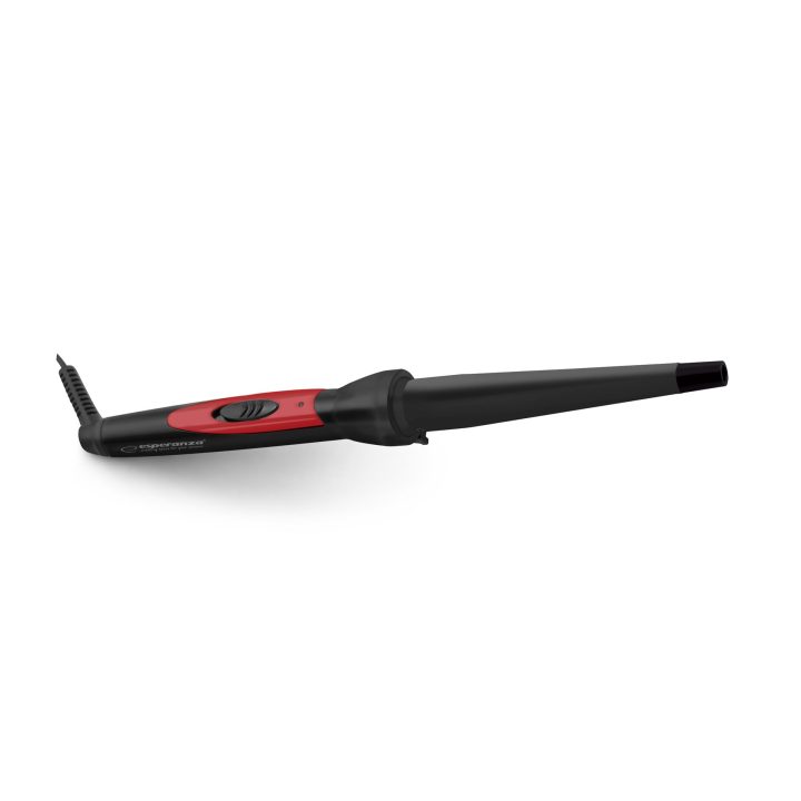 Esperanza EBL007 Piastra arricciacapelli Caldo Nero Rosso 1.7 m