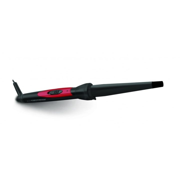 Esperanza EBL007 Piastra arricciacapelli Caldo Nero Rosso 1.7 m