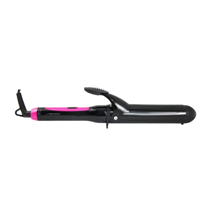 Esperanza EBL011 Piastra arricciacapelli Caldo Nero Rosa 1.8 m