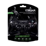 Esperanza EG106 joystick controller gaming PC Playstation 2 Playstation 3 analogico/digitale USB 2.0 nero