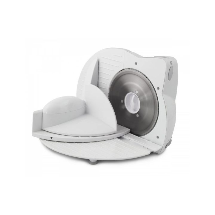 Esperanza EKM017W Affettatrice elettrica Acciaio inossidabile Bianco Plastica Acciaio inossidabile 150 W