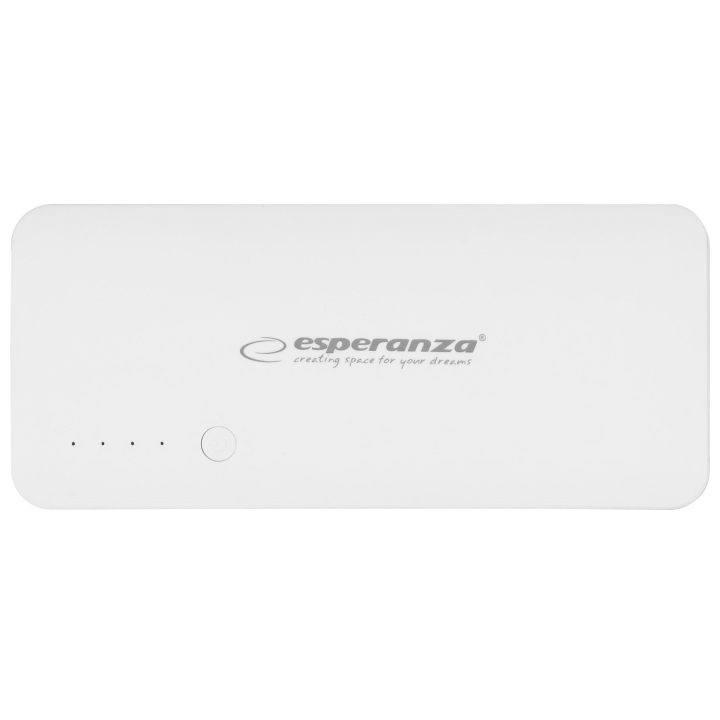 Esperanza EMP106WE Radium 8000 mAh Grigio Bianco