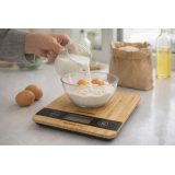 Esperanza EKS005 Bilancia da cucina elettronica Bambus Piano Rettangolare