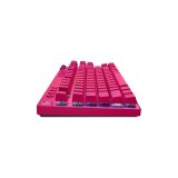 Logitech G PRO X TKL Tastiera Gaming RF Wireless + Bluetooth QWERTY US Internazionale Magenta