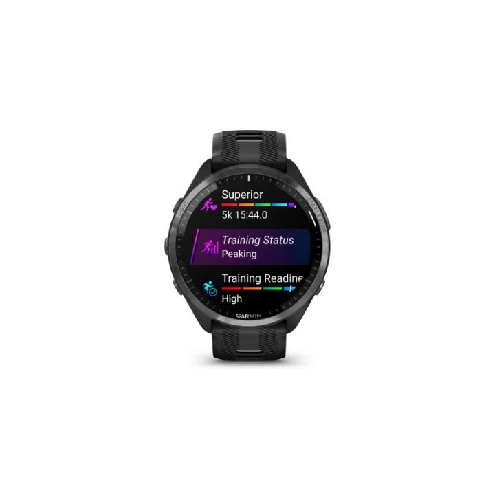 Garmin Forerunner 965 3.56 cm (1.4 ) AMOLED 47 mm Digitale 454 x 454 pixel touchscreen nero Wi-Fi GPS (satellite)