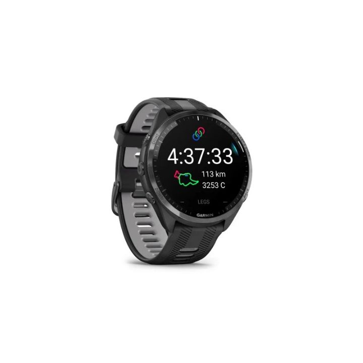 Garmin Forerunner 965 3.56 cm (1.4 ) AMOLED 47 mm Digitale 454 x 454 pixel touchscreen nero Wi-Fi GPS (satellite)