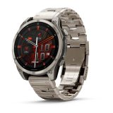 Garmin Fenix 8 3.56 cm (1.4 ) AMOLED 47 mm Digitale 454 x 454 pixel touchscreen titanio Wi-Fi GPS (satellite)