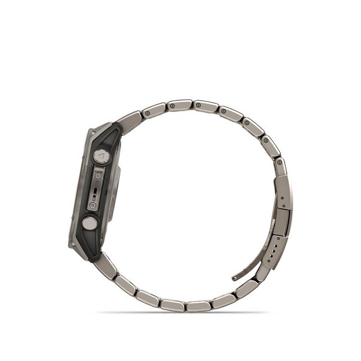 Garmin Fenix 8 3.56 cm (1.4 ) AMOLED 47 mm Digitale 454 x 454 pixel touchscreen titanio Wi-Fi GPS (satellite)