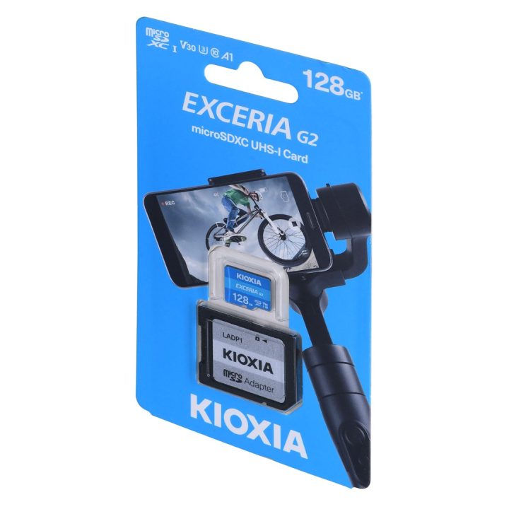 Kioxia EXCERIA G2 128 GB MicroSDHC UHS-III Classe 10