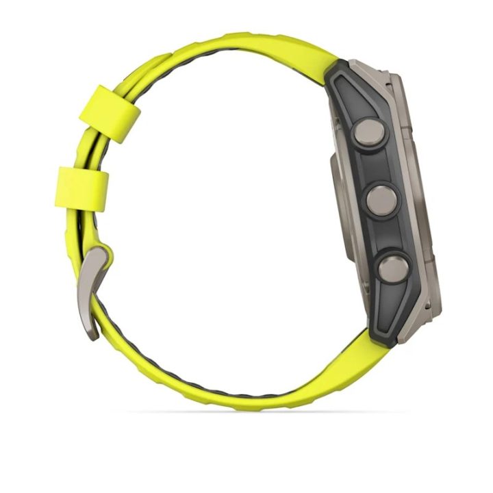 Garmin fenix 8 3.56 cm (1.4 ) 51 mm digitale 280 x 280 pixel touchscreen titanio Wi-Fi GPS (satellite)
