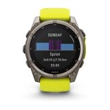 Garmin fenix 8 3.56 cm (1.4 ) 51 mm digitale 280 x 280 pixel touchscreen titanio Wi-Fi GPS (satellite)