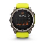 Garmin fenix 8 3.56 cm (1.4 ) 51 mm digitale 280 x 280 pixel touchscreen titanio Wi-Fi GPS (satellite)