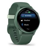 Garmin vívoactive 6 3.05 cm (1.2 ) AMOLED 42 mm digitale 390 x 390 pixel touchscreen verde Wi-Fi GPS (satellite)