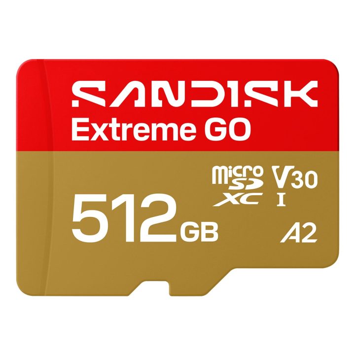SanDisk Extreme GO 512 GB MicroSDXC UHS-I