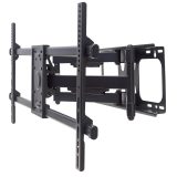 Manhattan TV Supporto monitor parete movimento completo 1 schermo Dimensioni schermo: 37-75 nero VESA 200x200 a 800x400mm Max 75