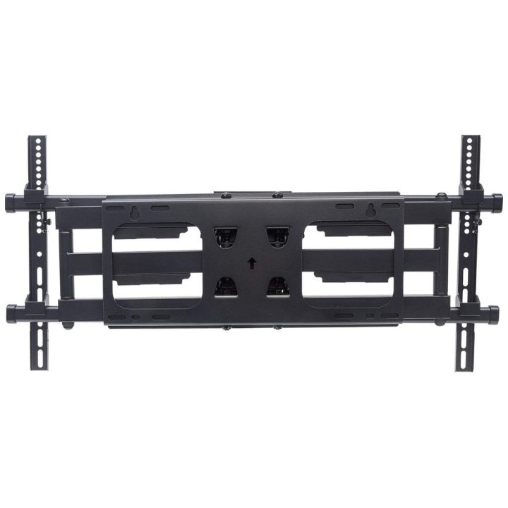 Manhattan TV Supporto monitor parete movimento completo 1 schermo Dimensioni schermo: 37-75 nero VESA 200x200 a 800x400mm Max 75