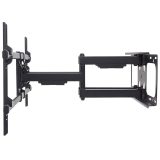 Manhattan TV Supporto monitor parete movimento completo 1 schermo Dimensioni schermo: 37-75 nero VESA 200x200 a 800x400mm Max 75