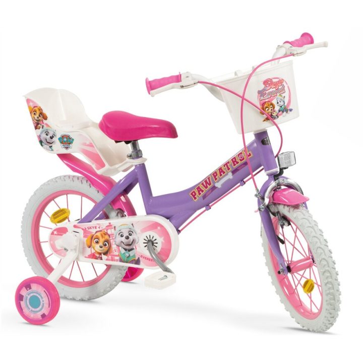 Bicicletta bambini 14 Paw Patrol Viola 1480 Girl TOIMSA