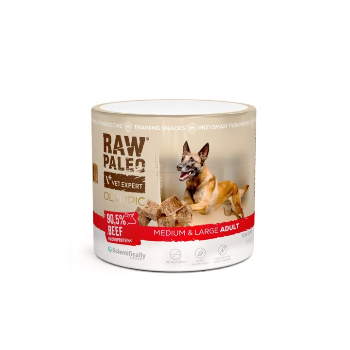 VetExpert Raw Paleo Olympic manzo medio grande 90g
