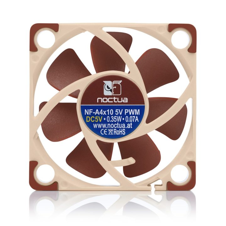 Noctua NF A4x10 5V PWM Ventola case per PC 4 cm Marrone