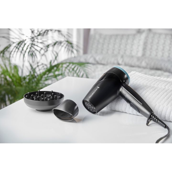 Remington D1500 asciugacapelli 2000 W nero verde