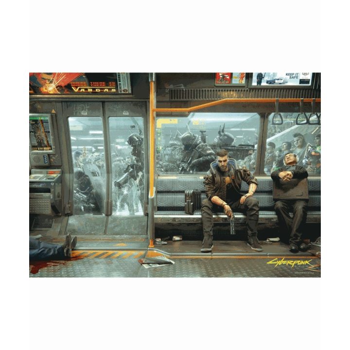 Puzzle Good Loot Gaming: Cyberpunk 2077 - Metro 1000 elementi