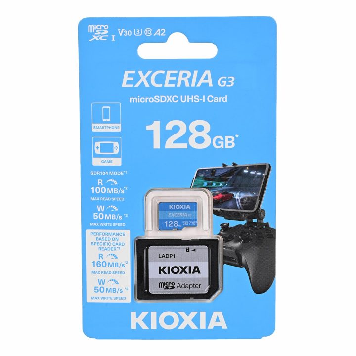 Kioxia EXCERIA G3 128 GB MicroSDXC UHS-I Classe 10