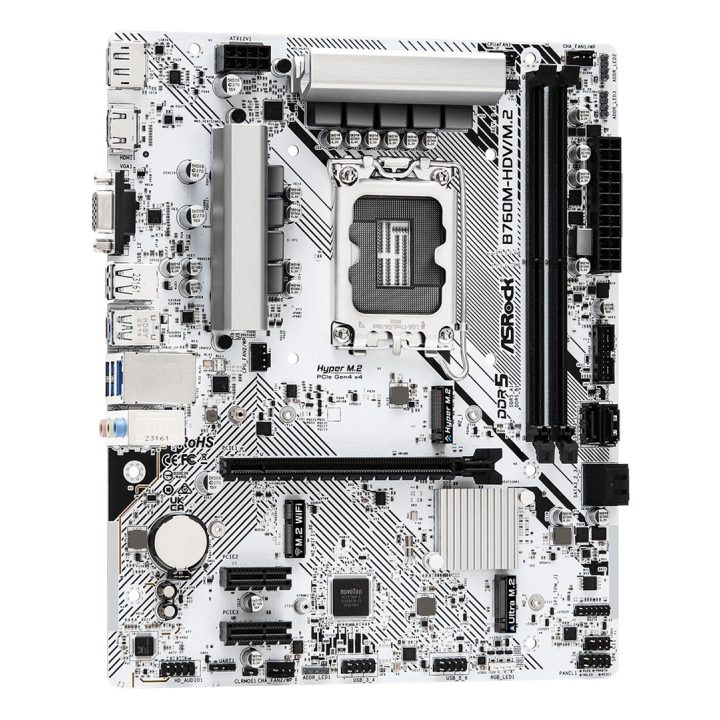 Asrock B760M-HDV/M.2 scheda madre Intel B760 LGA 1700 micro ATX