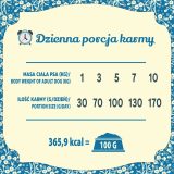 FOLK Razze piccole Umido di cervo masurico tradizionale con barbabietole e mirtilli rossi - cibo secco cani - 1 6kg