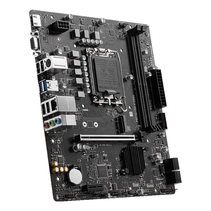 MSI PRO H610M-E DDR4 scheda madre Intel H610 LGA 1700 micro ATX