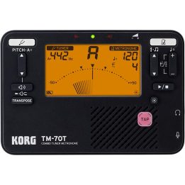 Korg TM-70T - accordatore con metronomo nero