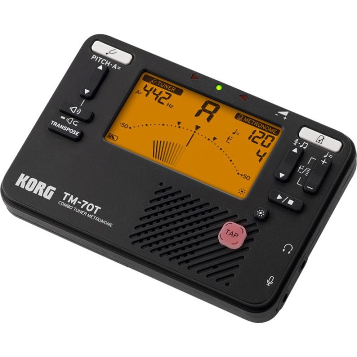 Korg TM-70T - accordatore con metronomo nero