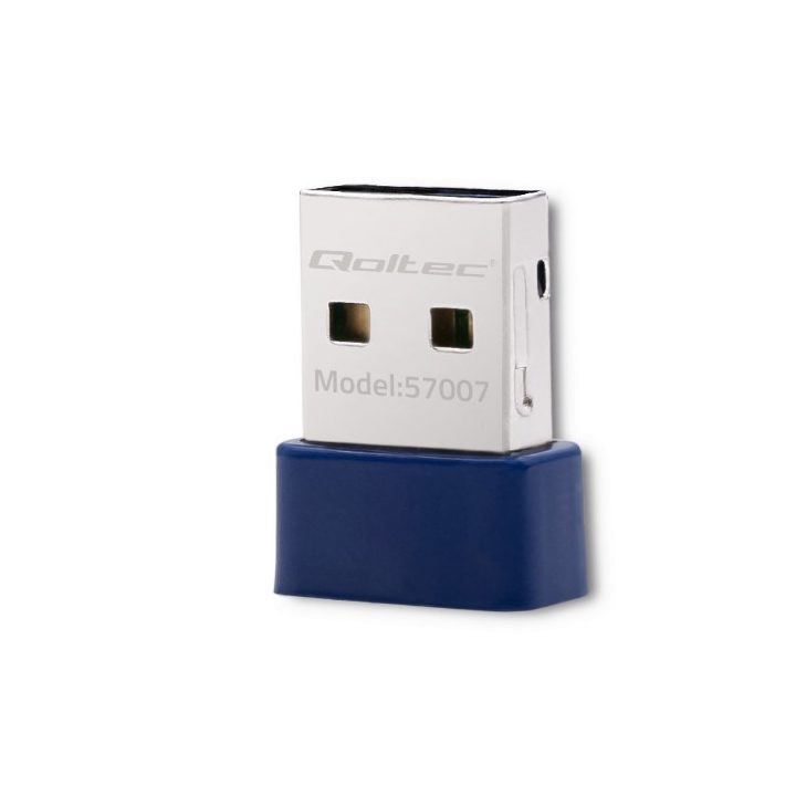 Qoltec 57007 adattatore mini wireless Bluetooth USB WiFi