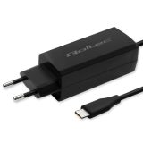 Qoltec 52420 90W GaN caricabatterie super veloce| 5-20V | 3-4.5A | USB-C 3.1