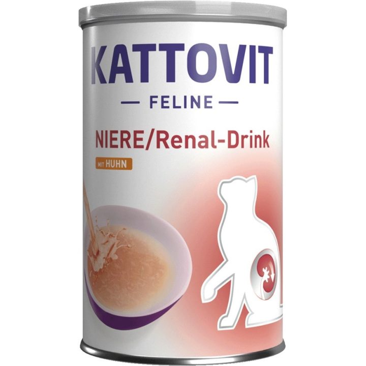 KATTOVIT Feline Niere Bevanda Renale - snack per gatti - 135ml