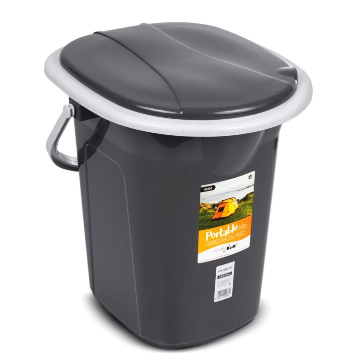 GreenBlue GB320 Toilette Portatile da Campeggio WC Secchio 19L Capacità con Maniglia