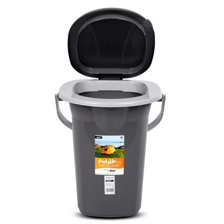 GreenBlue GB320 Toilette Portatile da Campeggio WC Secchio 19L Capacità con Maniglia