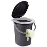 GreenBlue GB320 Toilette Portatile da Campeggio WC Secchio 19L Capacità con Maniglia