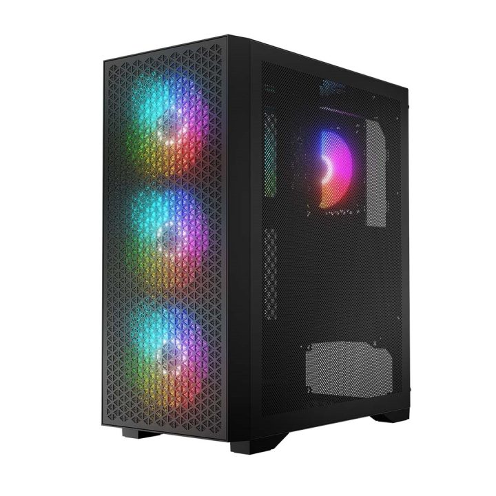 Logic DART PRO ARGB MIDI USB-C PC Case nero