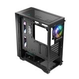 Logic DART PRO ARGB MIDI USB-C PC Case nero