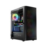 Logic ARAMIS ARGB MINIDI USB 3.0 Case nero