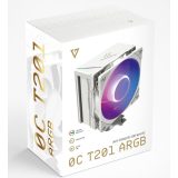 MODECOM Volcano 0C T201 ARGB Raffreddamento ad aria processore 12 cm bianco