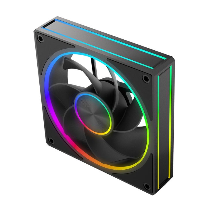MODECOM VOLCANO LOOP 120 ARGB Ventola inversa nero
