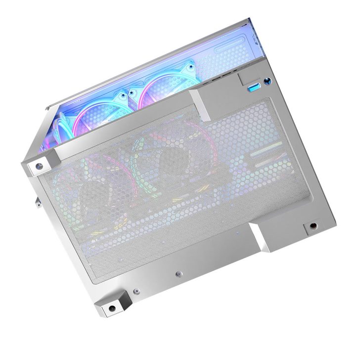 MODECOM Case VOLCANO PANORAMA ARGB 5F MIDI bianco