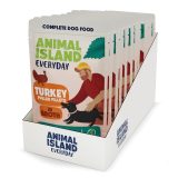 ANIMAL ISLAND Filetti di tacchino in brodo - cibo umido per cani - 10x150g