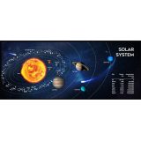 Gembird MP-SOLARSYSTEM-XL-01 Tappetino mouse gaming extra large\ Cosmos\ 350 x 900