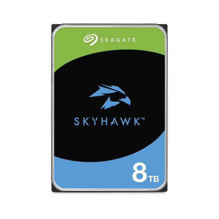 Seagate SkyHawk disco rigido interno 8 TB 256 MB 3.5 Serial ATA III (ST8000VX010)