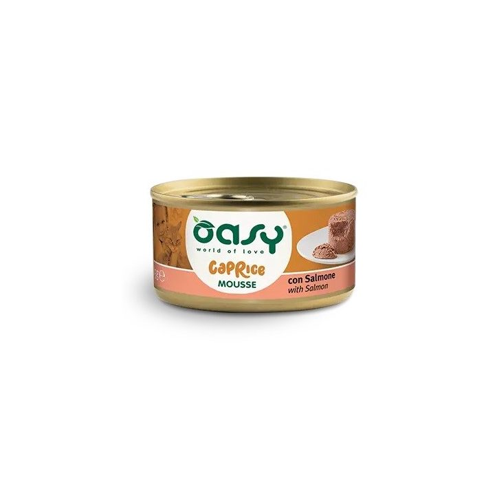 OASY Caprice Mousse Salmone - cibo umido per gatti - 85g